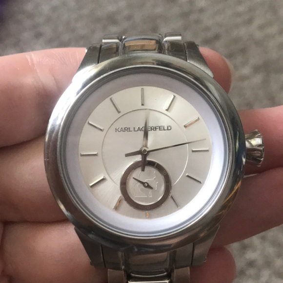 Karl Lagerfeld silver stainless steel watch - Picture 9 of 10